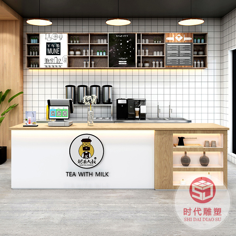 公司烤漆前臺玻璃鋼接待臺美容院簡約時(shí)尚異形個(gè)性吧臺咨詢臺定制