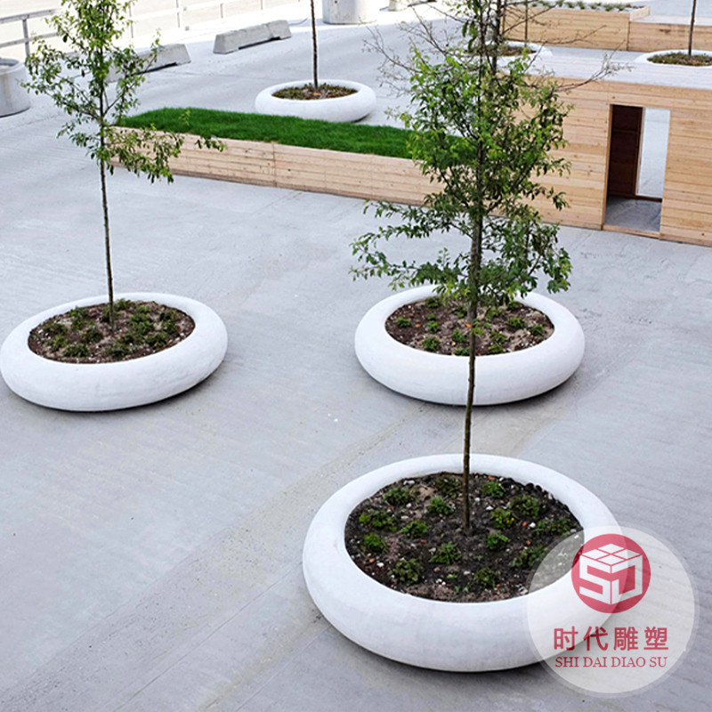 玻璃鋼樹池座凳城市綠化戶外花箱座椅園林景觀戶外玻璃鋼長(zhǎng)條座凳