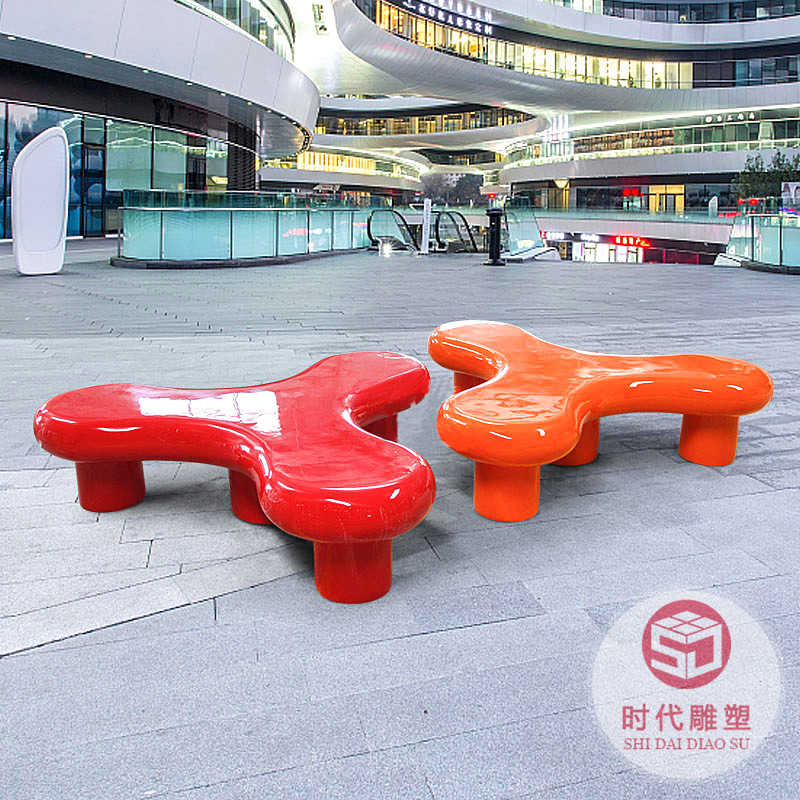 玻璃鋼防腐木休閑椅戶(hù)外公園等候椅廣場(chǎng)坐凳商場(chǎng)花盆組合座椅定制